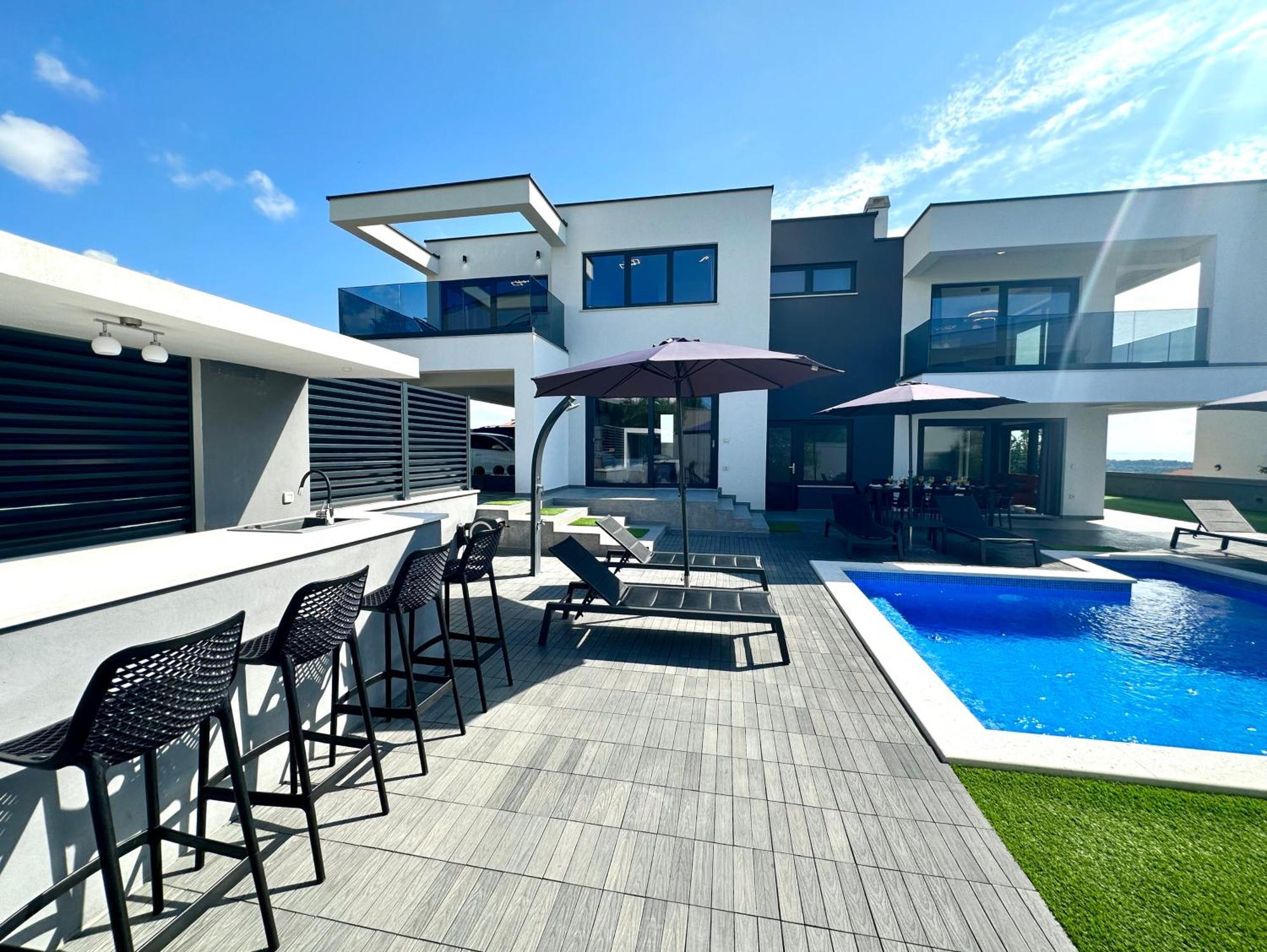 Fantasy Daydream Mansion Villa Novalja Exteriör bild